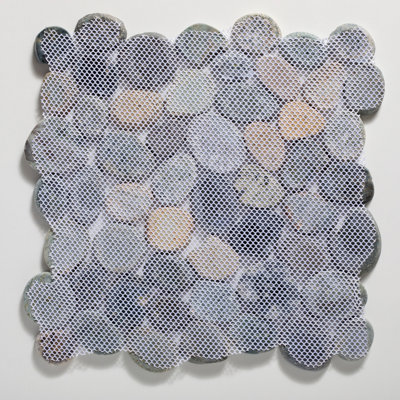 Sliced Pebble Mosaic Wall & Floor Tile