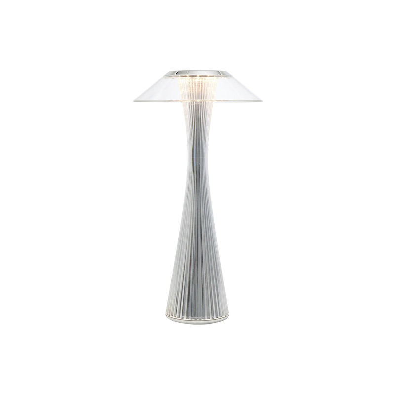 Space Novelty Lamp, Chrome