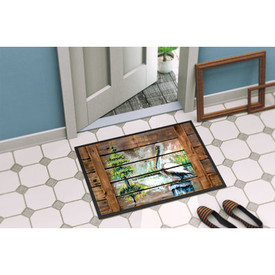 Emyr Non-Slip Outdoor Doormat