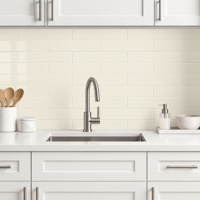 Urban Domain Satin 3" x 12" Ceramic Subway Tile