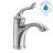 Arc Single-handle Bathroom Faucet with Drain Assembly-19379169