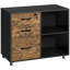Lendella 80cm Wide 3 -Drawer File Cabinet
