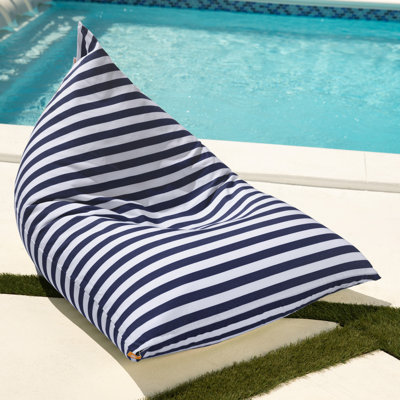 Grand fauteuil poire de détente d'extérieur Twist