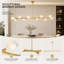 Lustre linéaire moderne 10 branches-123162533