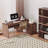 Practical Extendable Desk with 3-Drawer Storage