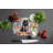 Decorating Easter Pomeranian Glass Cutting Board
