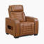 Ensemble de salon inclinable électrique en cuir fleur 3 pièces Roush-615707630