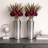 12.9" Elegant Gradient Textured Ceramic Vase-140577809