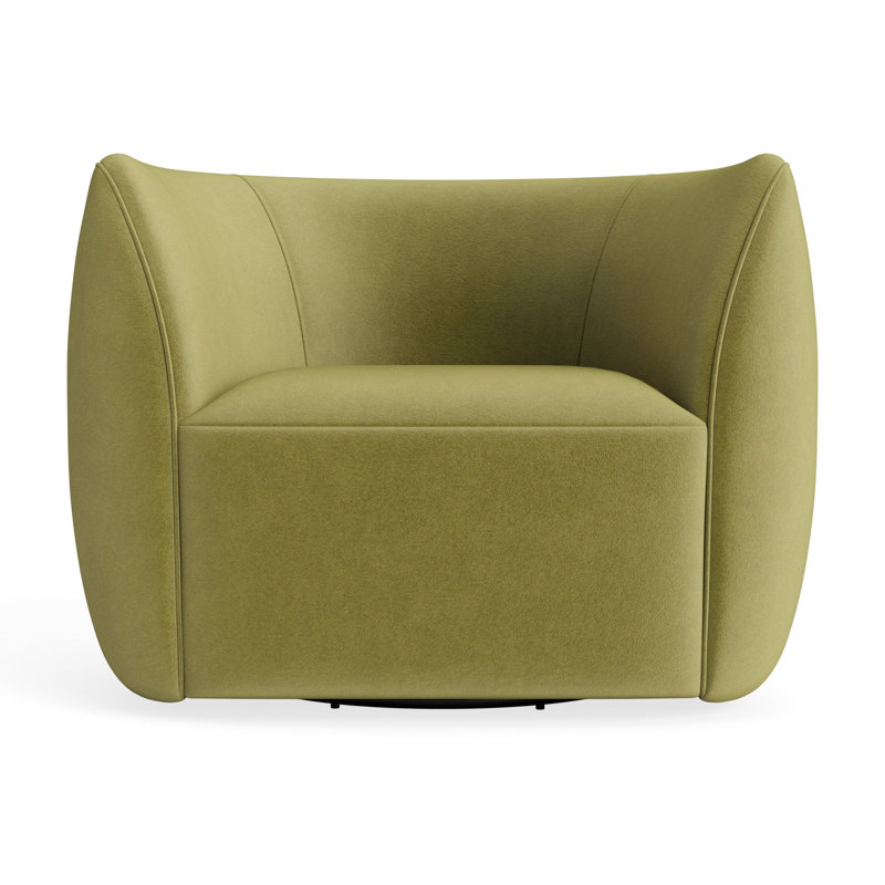 MTO - Council Swivel Lounge Chair, Loden Velvet
