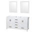 Sheffield 60" Double Bathroom Vanity Base Only-31336889