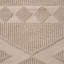 Romari Geometric Area Rug in Beige