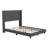 Upholstered Platform Bed with Wingback Headboard, Mattress Foundation with Slatted Supports-210624984-210624987