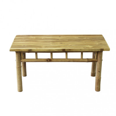 Kellswater Rectangular Outdoor Dining Table , 45cm cm W 90cm cm D