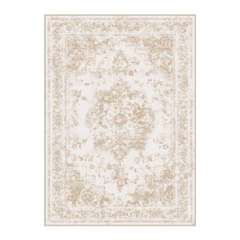 Tapis beige Cora, Rectangle 8 pi 6 po x 11 pi 6 po, Beige