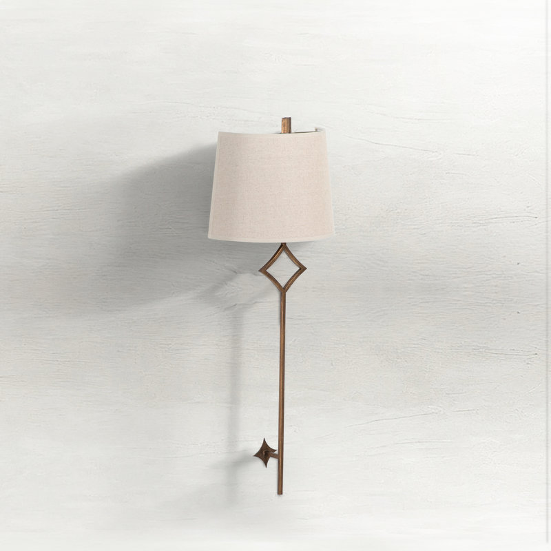 Theresa 1 - Light Dimmable Wallchiere, Antique Gold