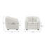 Fauteuil demi-tonneau en polyester 36,6 po Mykel-1825051996