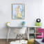 Lapin d'eucalyptus sur cadre flottant bleu, design par Paul Brent-2026136308-2026136309
