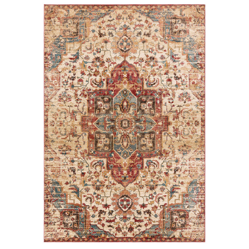 Labelle Vintage Look Dhurrie, Rectangle 120 x 160cm