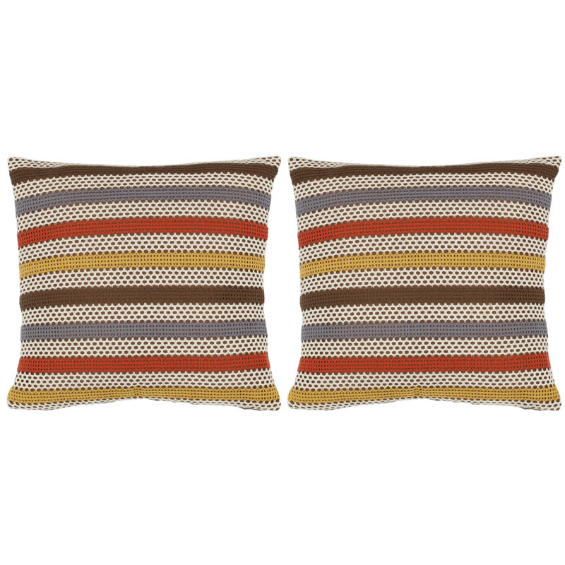 Coussin Leslie, Brun