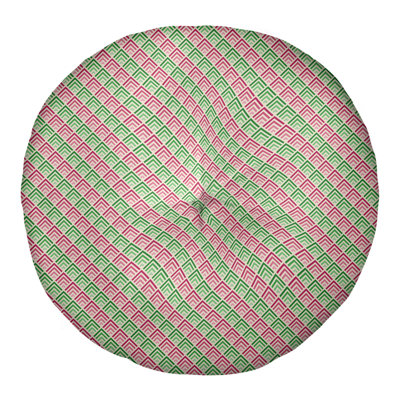 Coussin de sol géométrique Katelyn Elizabeth