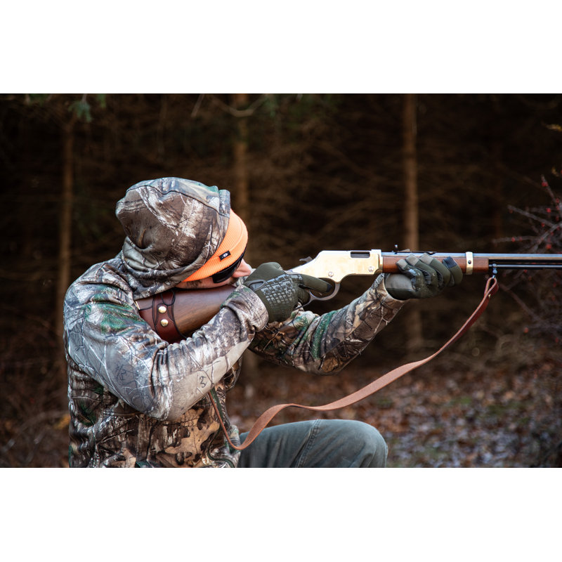 G & F Products Shooting & Hunting Gloves, Camouflage Durable & Lightweight Tactical Work Gloves, Touchscreen, Better Control, Non-Slip Silicone Protection Grip, Medium