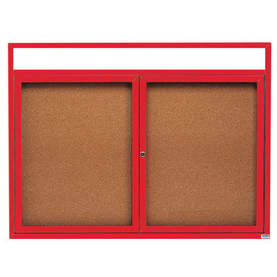 AARCO No Cork Metal Bulletin Board