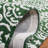 Arissa Hand Tufted Wool/Viscose Damask Rug in Green/Ivory-320943181