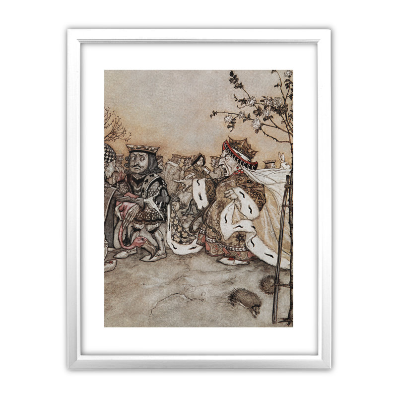 Arthur Rackham - Single Picture Frame Print, White