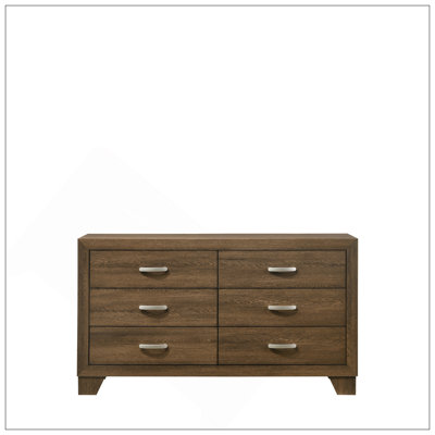 Miquell Oak Finish Dresser