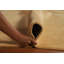 Tapis perse doré Gabbeh 10x13