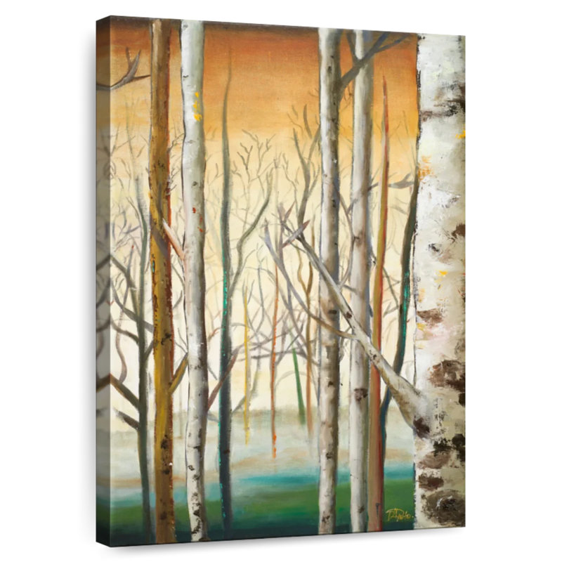 Forêt de bouleaux dorés Alvord II, H 30 po x l 20 po
