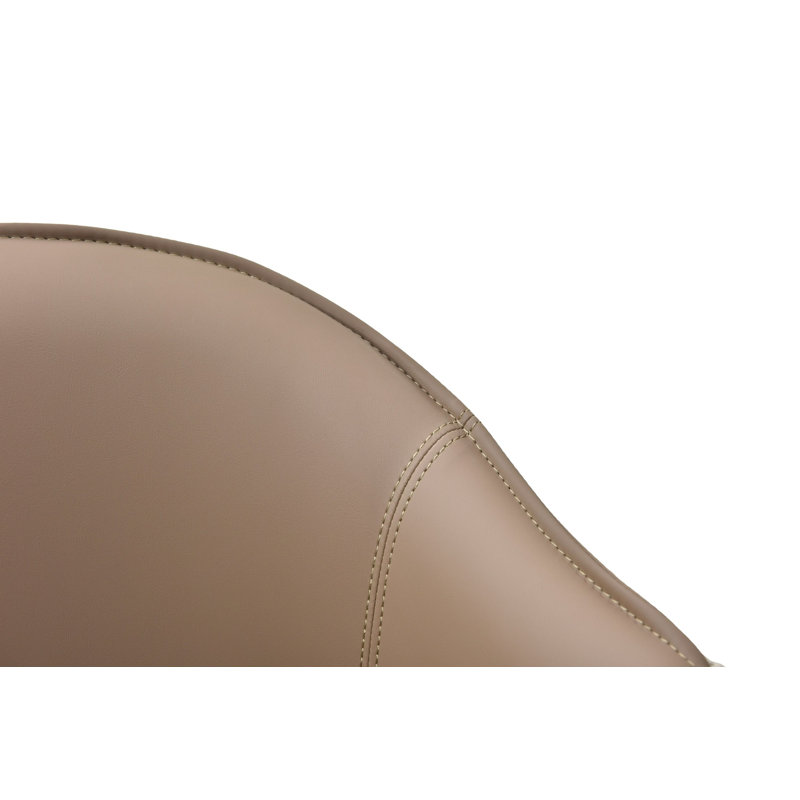 Tabouret de comptoir 26 po Karmann, Beige / brun