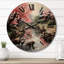 Horloge murale asiatique Asian Art Zen Garden IV-697378463