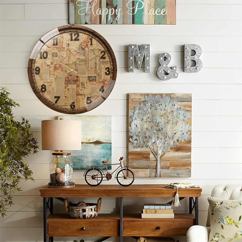 Horloge murale 12 "