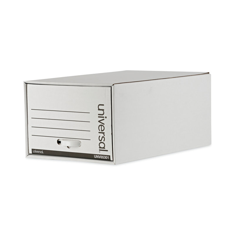 Heavy-Duty Storage Box Drawer, 6/Carton