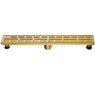 24 Inch Long Stainless Steel Amazon River  Linear Floor Shower Drain