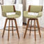 Tabourets pivotants rembourrés en similicuir Modern-1436177514-1436177525