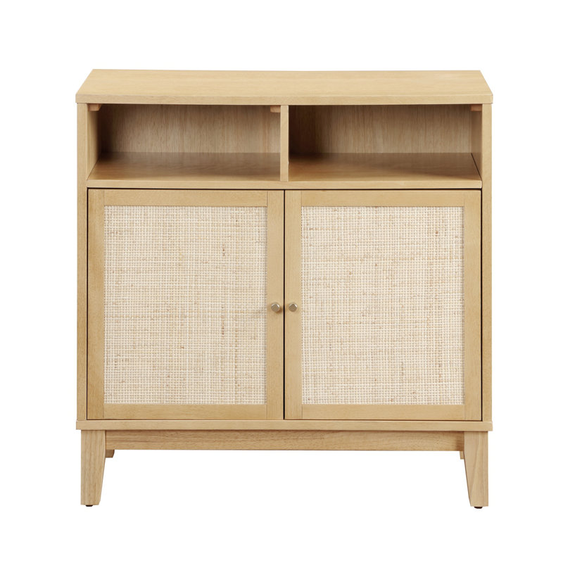 Armoire en rotin avec rangement