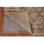 Tapis oriental marocain à motif treillis complet 4 x 6