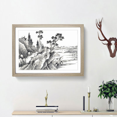Landscape Vol.8 by Shen Zhou - Picture Frame Painting Print