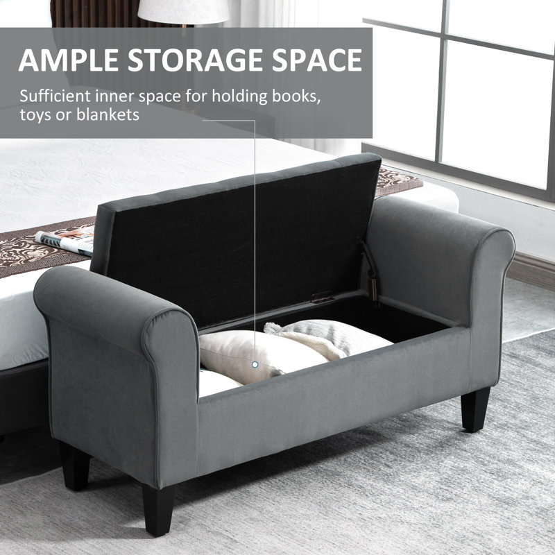 Homcom Button Ottoman