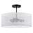 Roelke 3-Light Rattan Semi Flush Mount-570152270