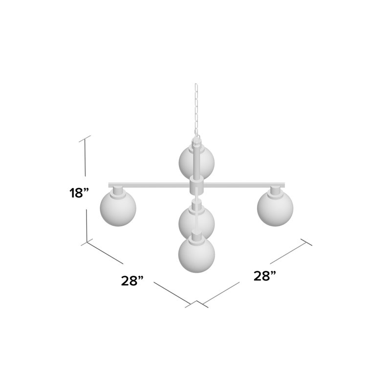 Cameo 5 LT Multi-Pendant Kalco, Brushed Pearlized Brass