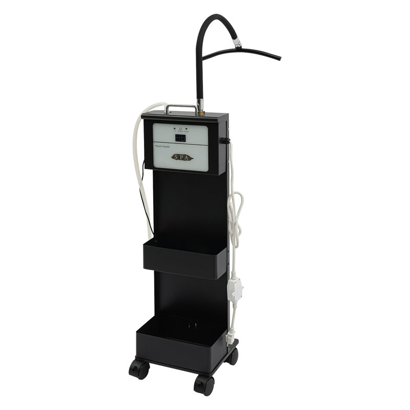 Unité de spa à tête roulante avec système de soin du cuir chevelu à température réglable pour une utilisation en salon, spa et maison