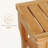 Harlowe Bamboo Shower Bench with Underneath Storage Shelf