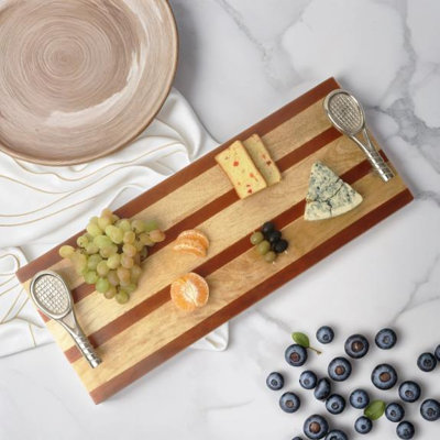 Plateau en bois d'acacia Genola
