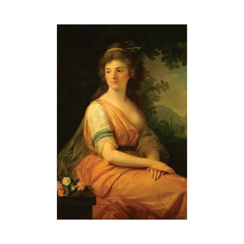 Anna Von Escher Von Muralt by Angelica Kauffmann - Wrapped Canvas Painting, 101.6 cm H x 66.04 cm W x 1.91 cm D