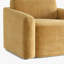 Chaise d'appoint rembourrée Annelise-185907101