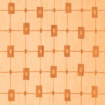 Tapis orange abstraits 1431