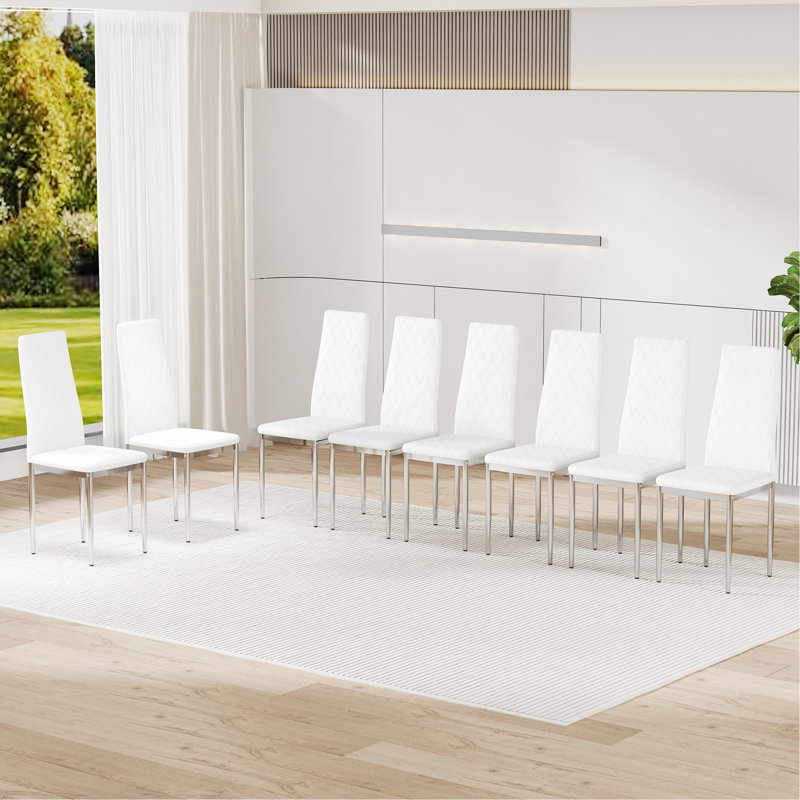 Chaises de bureau, Blanc